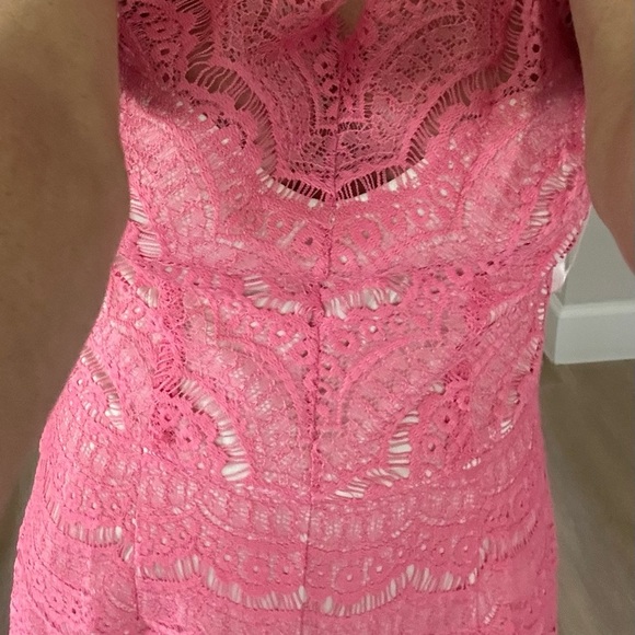 Romper / Renn Womens Lace Capsleeve Romper. NWT SZ L - Picture 2 of 15